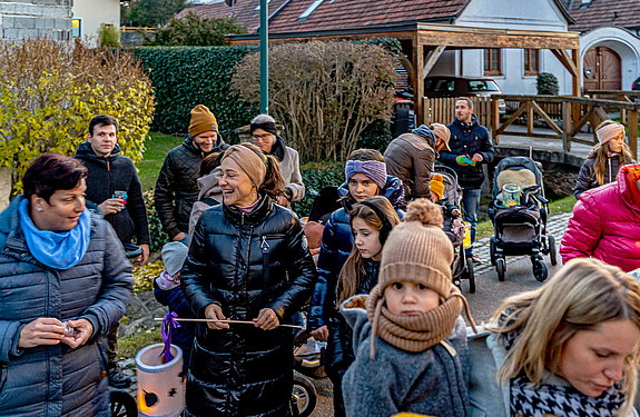 "Laterndlwanderung" zu Martini