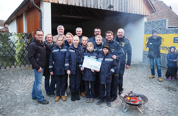 Spendenübergabe Benefizlauf "Pro Collegium 2018"