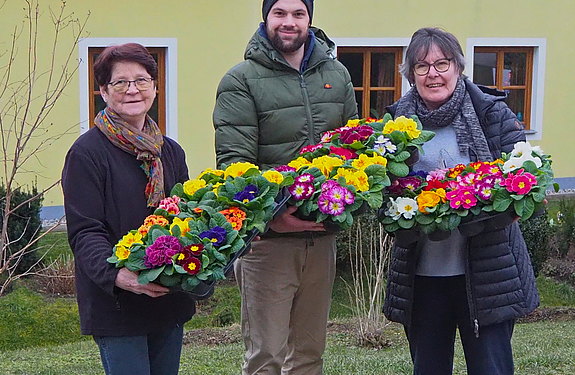 Mandatare der VP Lengenfeld überbrachten Frühlingsgrüße an alle Haushalte